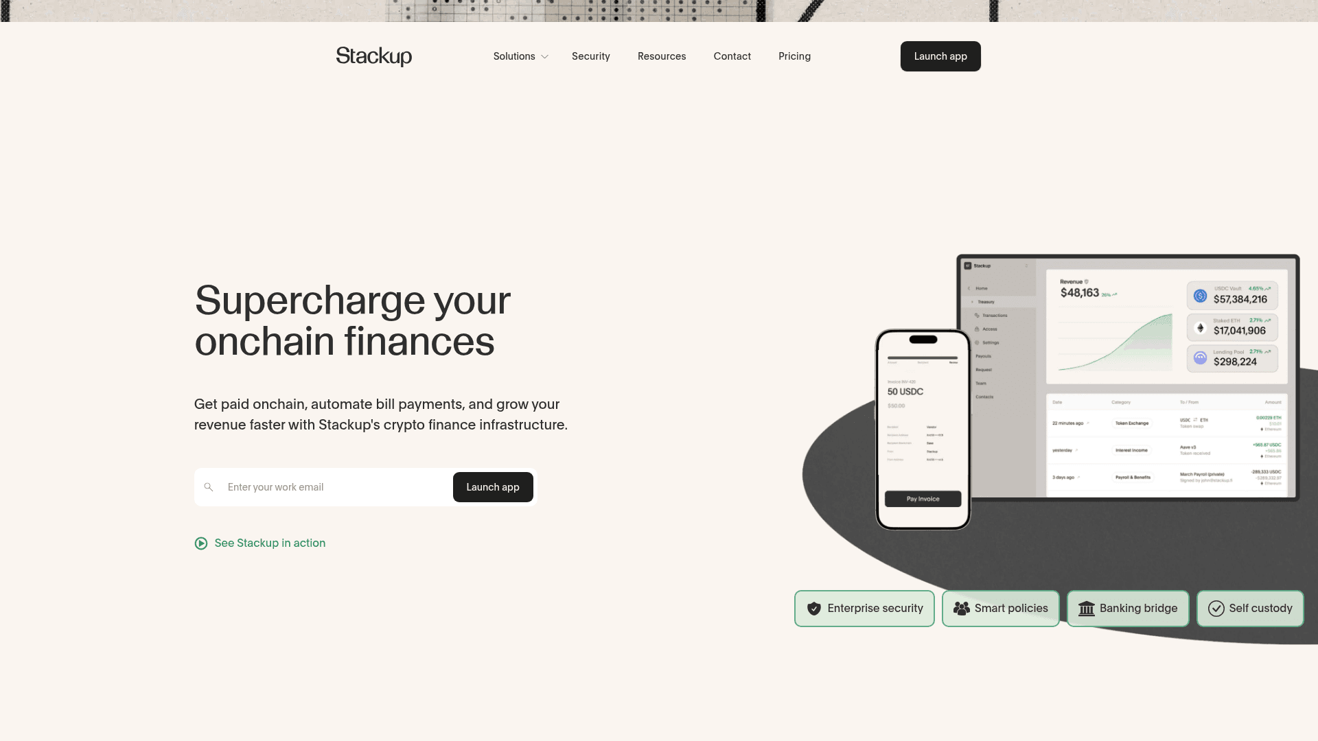 Stackup screenshot