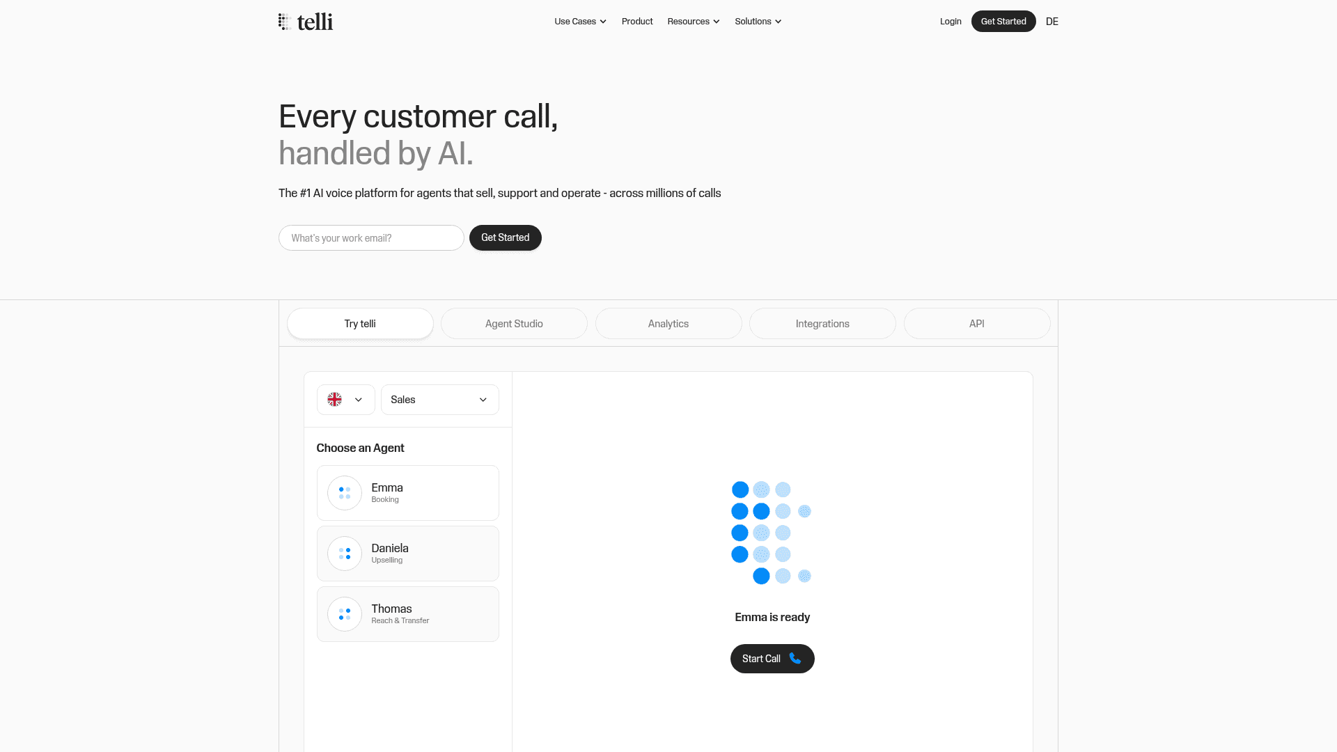 telli screenshot