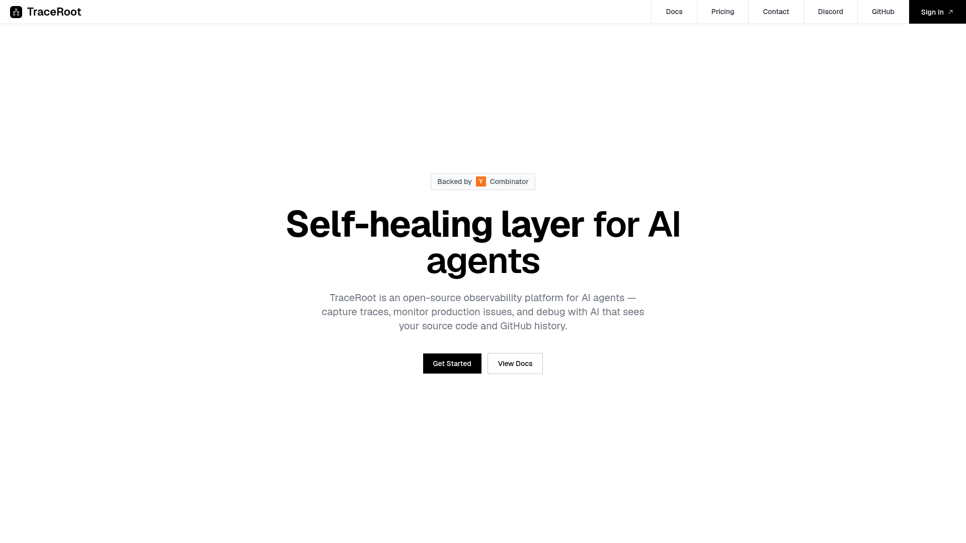 TraceRoot.AI screenshot
