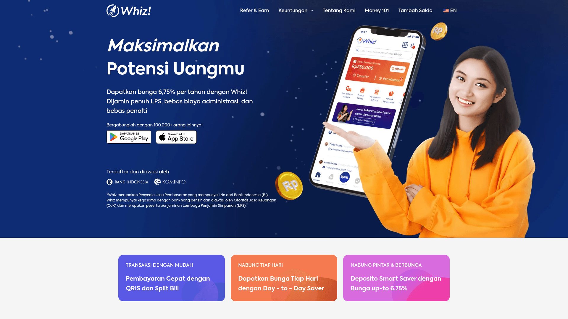 Whiz screenshot