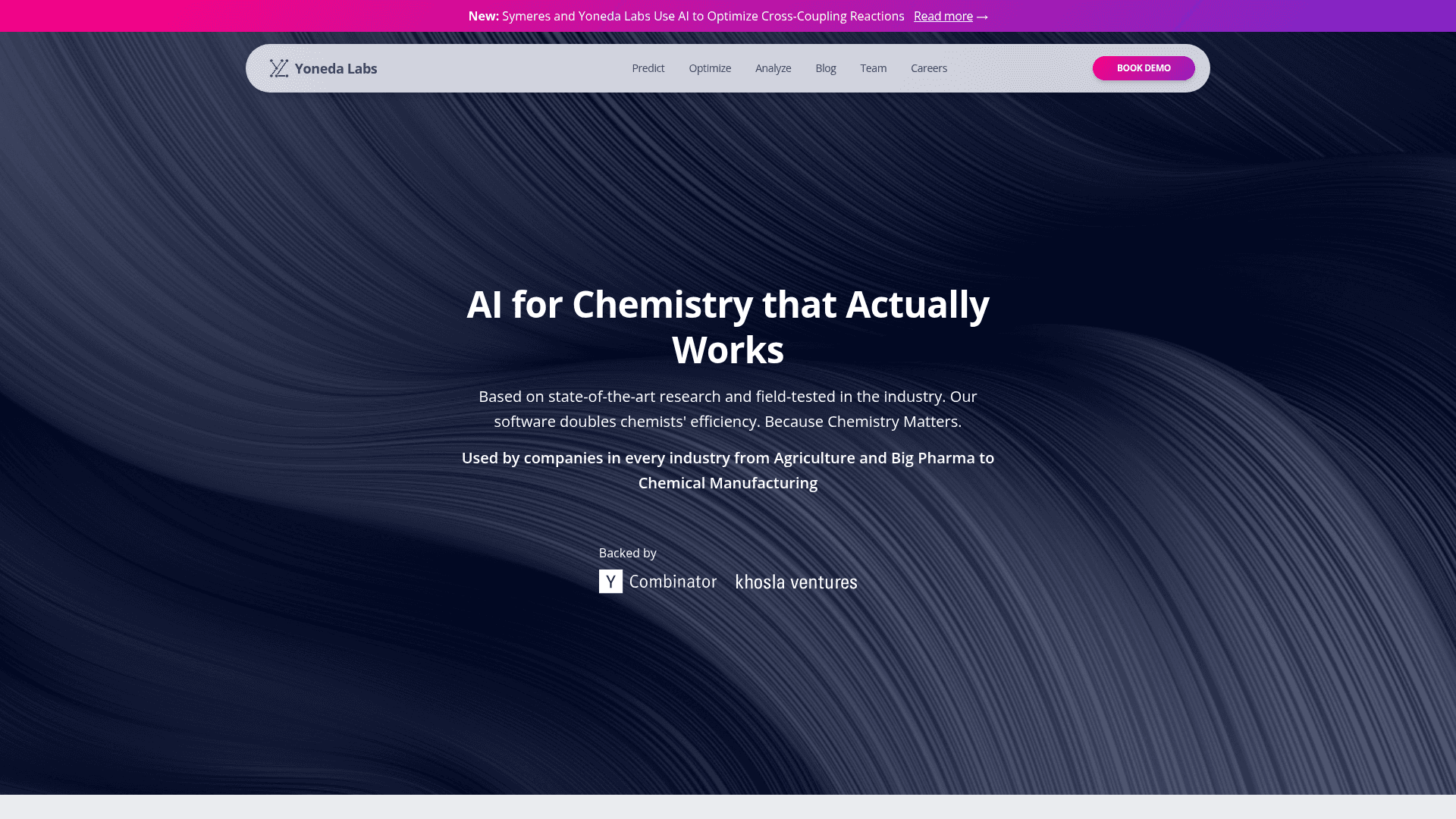 Yoneda Labs screenshot