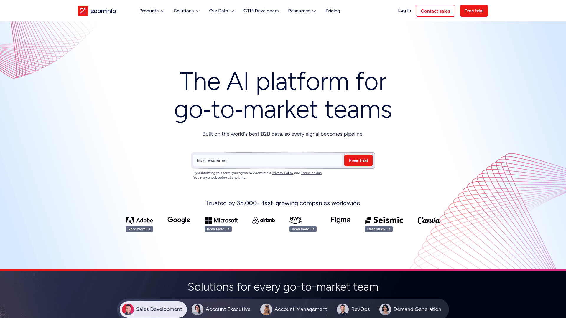ZoomInfo screenshot
